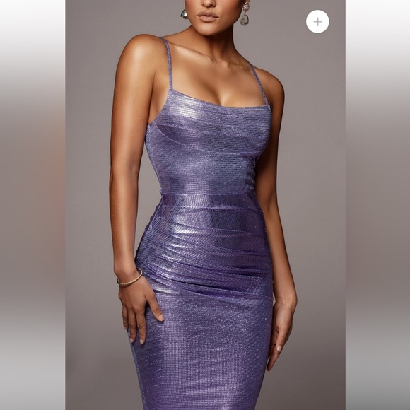 JLux Label Silver Body-con Dress - Picture 4 of 5